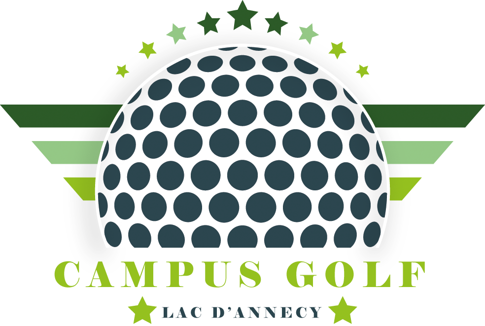 logo campus golf vert fond transparent